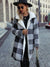 Cardigan Xadrez Teddy Longo