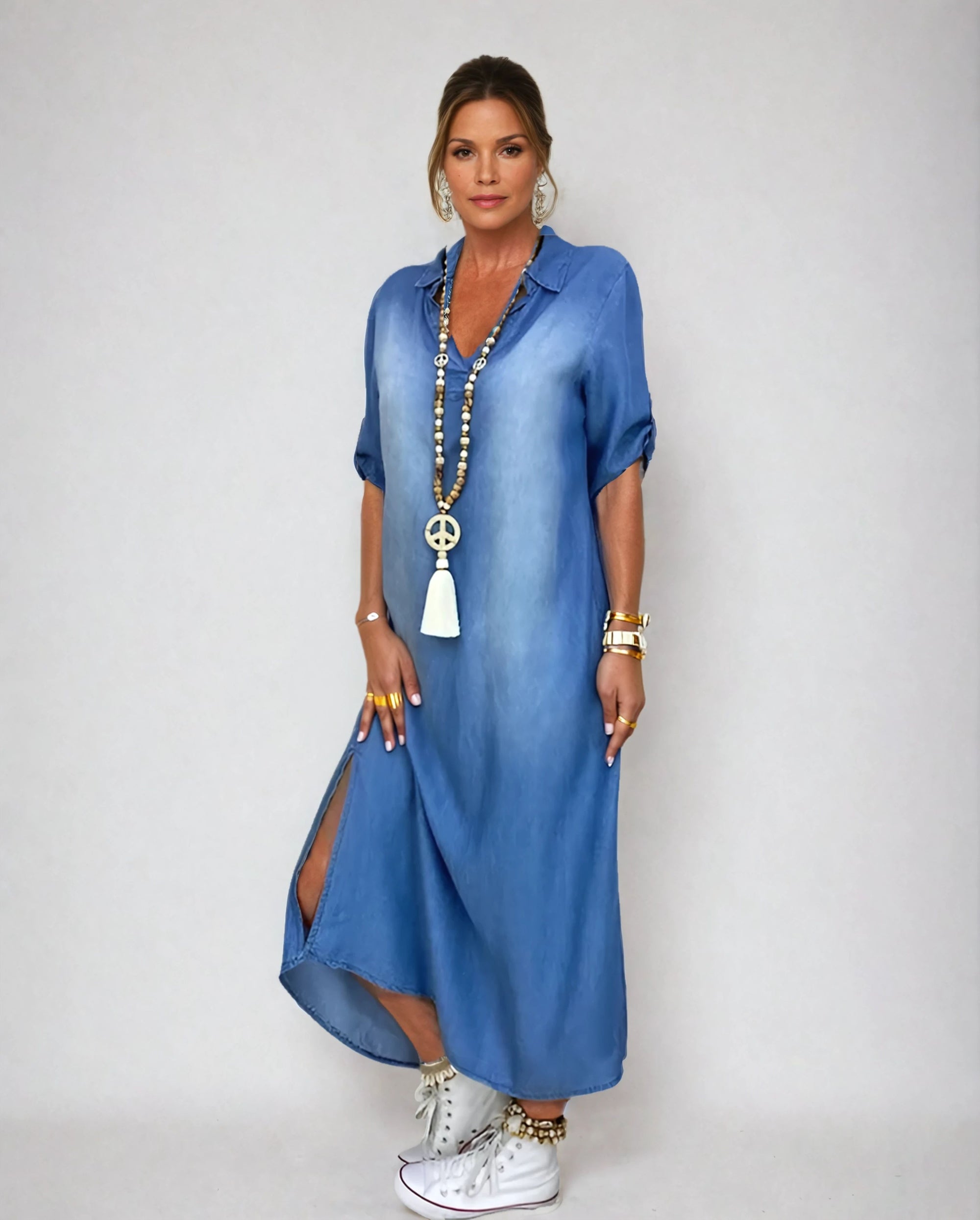 Lea™ | Vestido de denim
