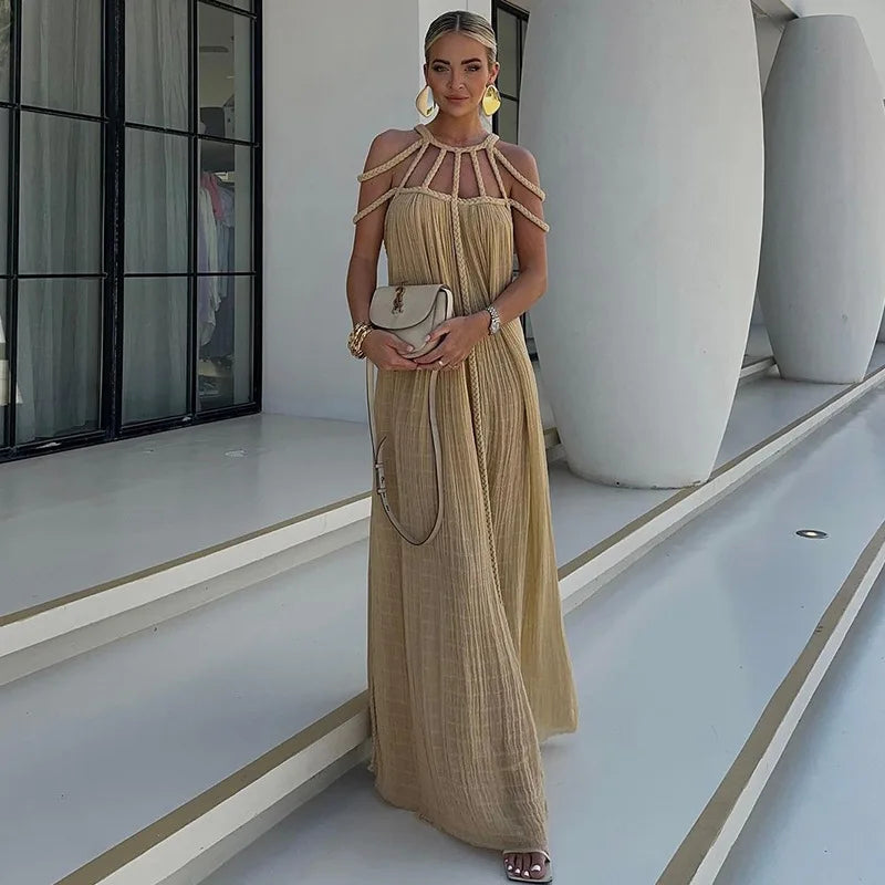 Vestido Feminino Longo Para o Verão - Aella
